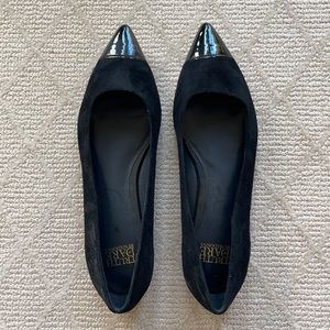 Black suede flats from Truth or Dare by Madonna